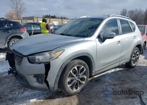2016 Mazda Cx-5 Grand Touring z USA, uszkodzony, nr VIN JM3KE2DY7G0686450